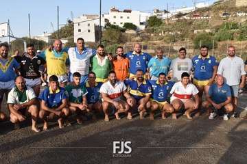 Luchada canaria y espectáculo de Maestro Florido en Lomo Magullo/Francisco Javier Santana.